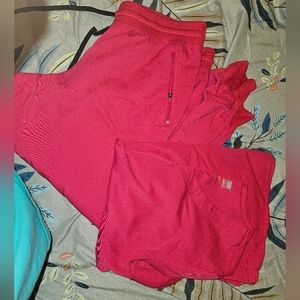 Grays anatomy scrubs set hot pink